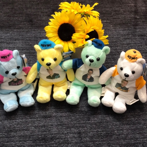 *NSYNC Collectible Rare Bear Cubs Vintage - Picture 1 of 12